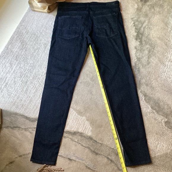 AG, The Farrah Skinny dark denim jeans - Picture 4 of 6